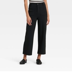 A New Day High Rise Black Cropped Pants